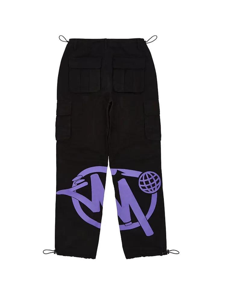 Y2k Embroidery Joggers Pant     - VONVEX