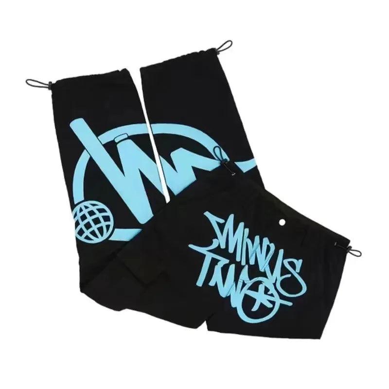 Y2k Embroidery Joggers Pant  Evb84 S  - VONVEX