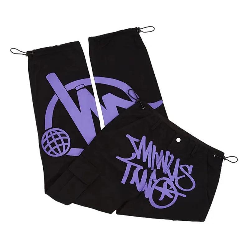 Y2k Embroidery Joggers Pant  Evb83 S  - VONVEX