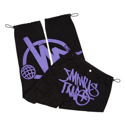Y2k Embroidery Joggers Pant  Evb83 S  - VONVEX