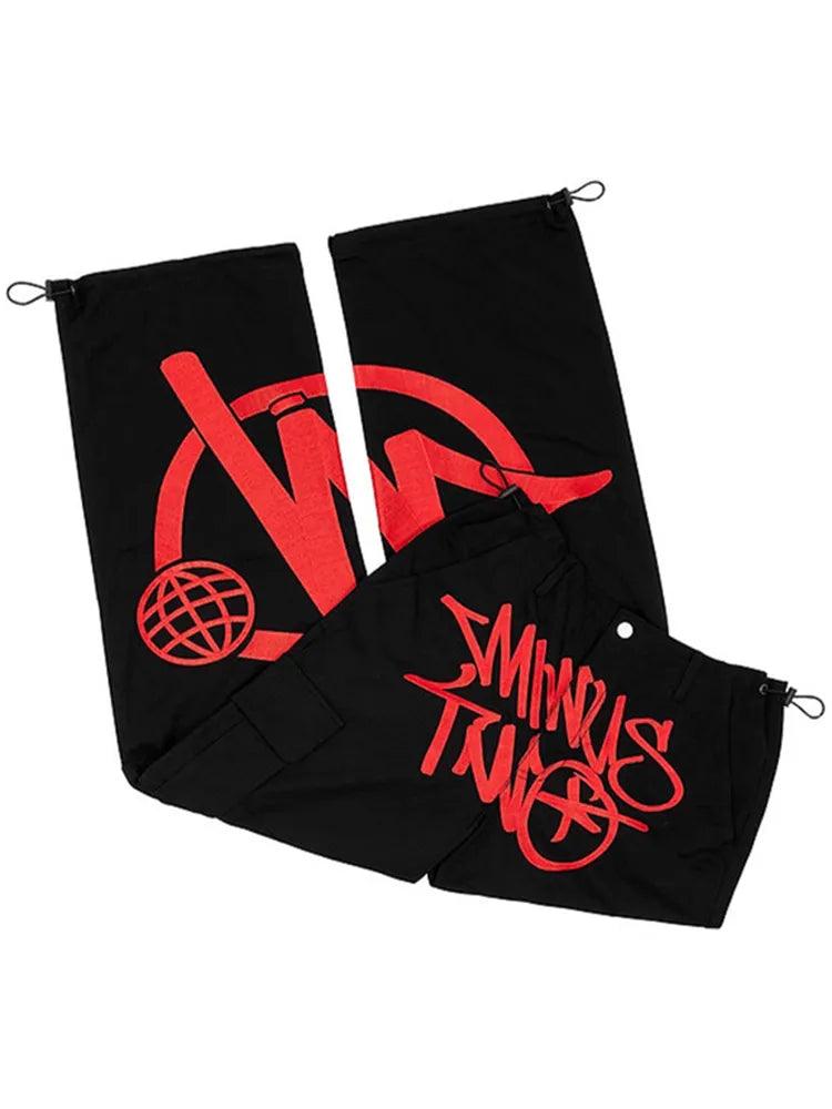Y2k Embroidery Joggers Pant     - VONVEX