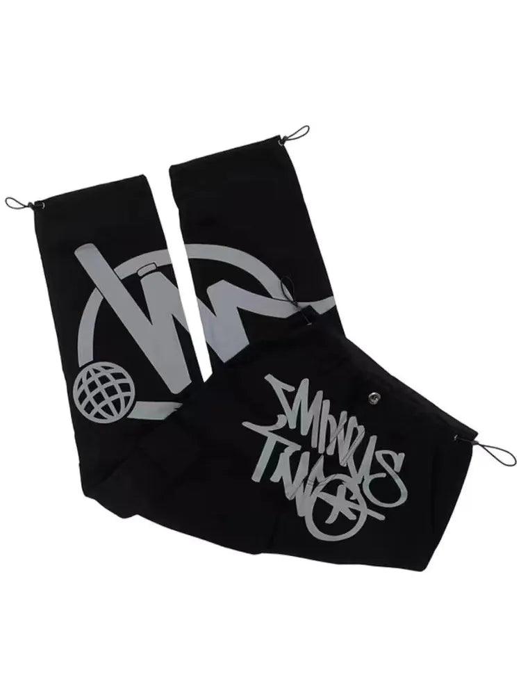 Y2k Embroidery Joggers Pant     - VONVEX
