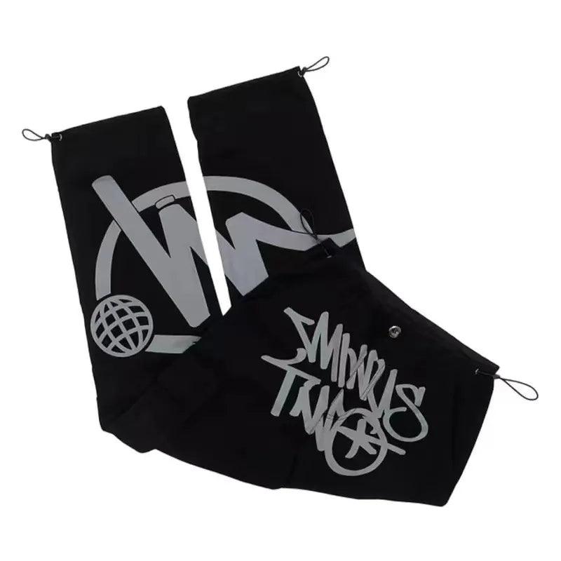 Y2k Embroidery Joggers Pant  Evb80 S  - VONVEX