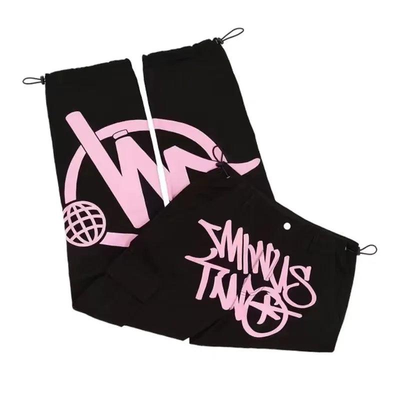 Y2k Embroidery Joggers Pant  Evb82 S  - VONVEX