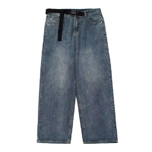 Y2K Harajuku Baggy Femme Jeans     - VONVEX