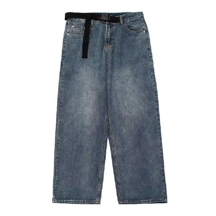 Y2K Harajuku Baggy Femme Jeans     - VONVEX