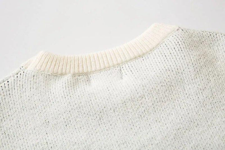 Y2K Knitted Doberman Dog Sweaters     - VONVEX