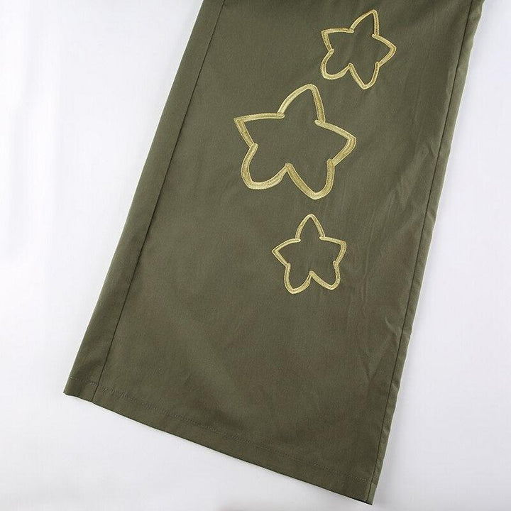 Y2K Star Joggers Pant bottom    - VONVEX